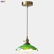Decorbites™ Grünes Glas Verstellbares LED-Pendantleuchte - Moderne Nordische Hängelampe