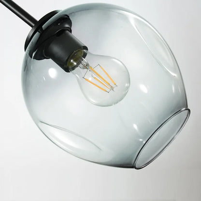 DecorBites™ Gold Glass Ball Pendant Lights for Modern Dining Room Decor