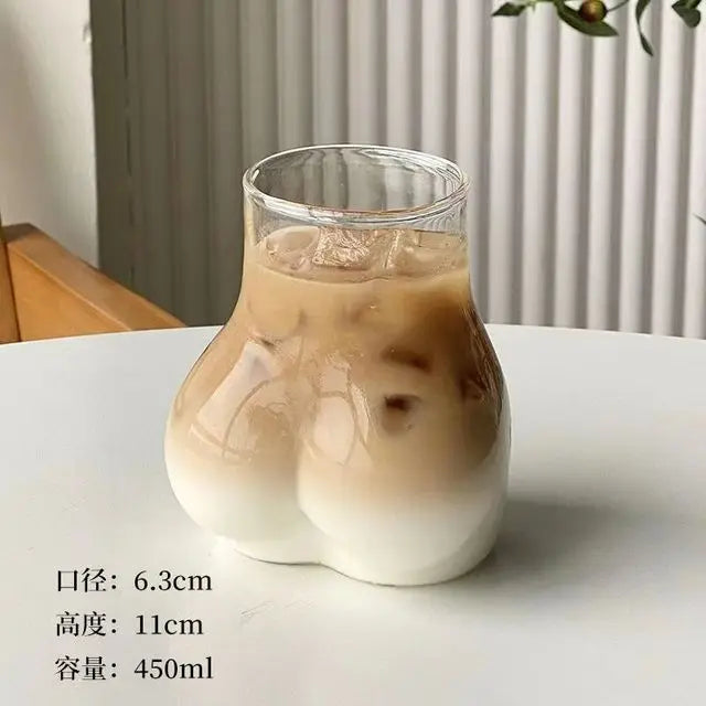 Glass Cafe Coffee Cup