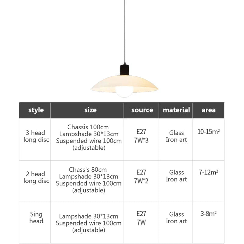 Lámpara colgante LED DecorBites™: Iluminación moderna y minimalista para salón y dormitorio