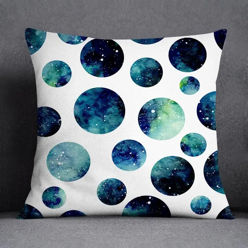 غطاء وسادة ديكوري بنقشة حيوانات من DecorBites™ مقاس 45×45 سم - تصميم عصري للمنزل والسيارة