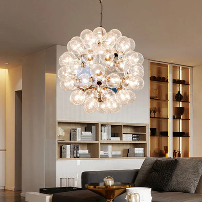 DecorBites™ Glass Bubble LED Hanging Lamp for Bedroom Living Room Bar Villa