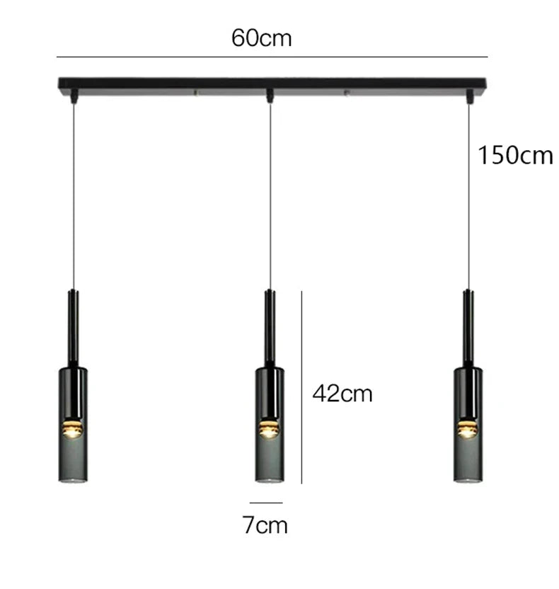 Decorbites™ LED-Pendelleuchter für modernes Wohnraumausstattung und Innenbeleuchtung