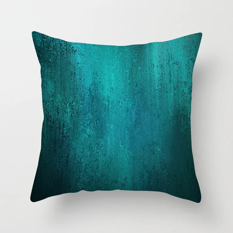 Geometric Leaf Feather Cushions