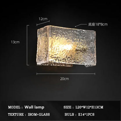 DecorBites™ LED Ripples Glass Chandelier: Modern Luxury for Living Room, Bedroom, Kitchen, Bar