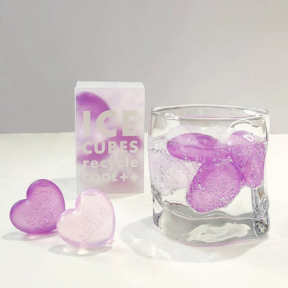 DecorBites™ Heart Ice Cube Mold - Quick-frozen Eco-friendly Reusable Ice-making Tray