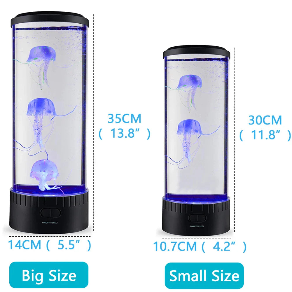 LED Jellyfish Night Lamp