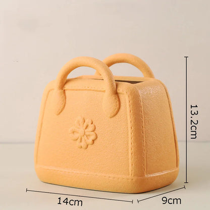 DecorBites™ Handwoven Ceramic Vase: Decorative Flower Pot for Home Décor and Floral Arrangement