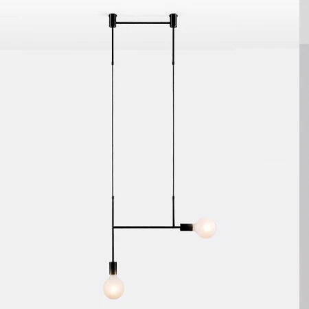 ديكوربايتس™ مصابيح معلقة هندسية من الحديد لغرفة الطعام وغرفة النوم والمقهى والديكور الداخلي