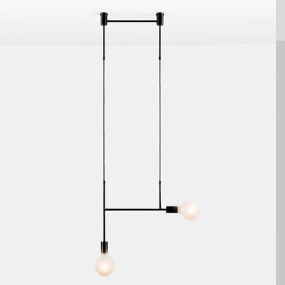 ديكوربايتس™ مصابيح معلقة هندسية من الحديد لغرفة الطعام وغرفة النوم والمقهى والديكور الداخلي