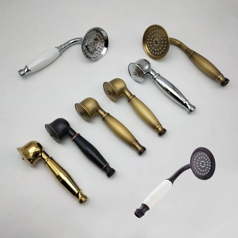 DecorBites™ Antique Handheld Shower Head Holder Plumbing Hose Bidet Sprayer Stand