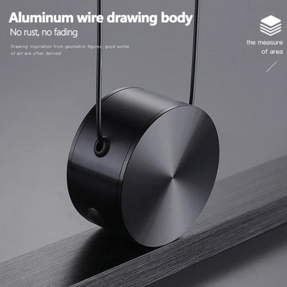 DecorBites™ LED Pendant Lights Modern Chandelier Aluminum Acrylic Lamp for Restaurant Office