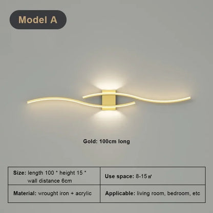 DecorBites™ LED Wall Light Strip for Home Indoor Decorative Lighting