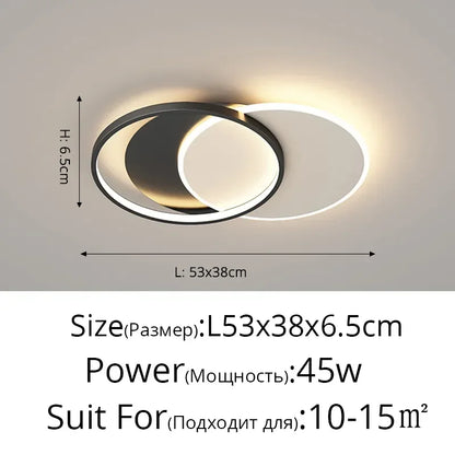 DecorBites™ LED Chandelier: Modern Dimming Lights for Home Living Dining Kitchen Bedroom Hall Lighting