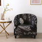 Decobites Printed Tub Chair Cover - Armchair Slipcover for Club Sofa