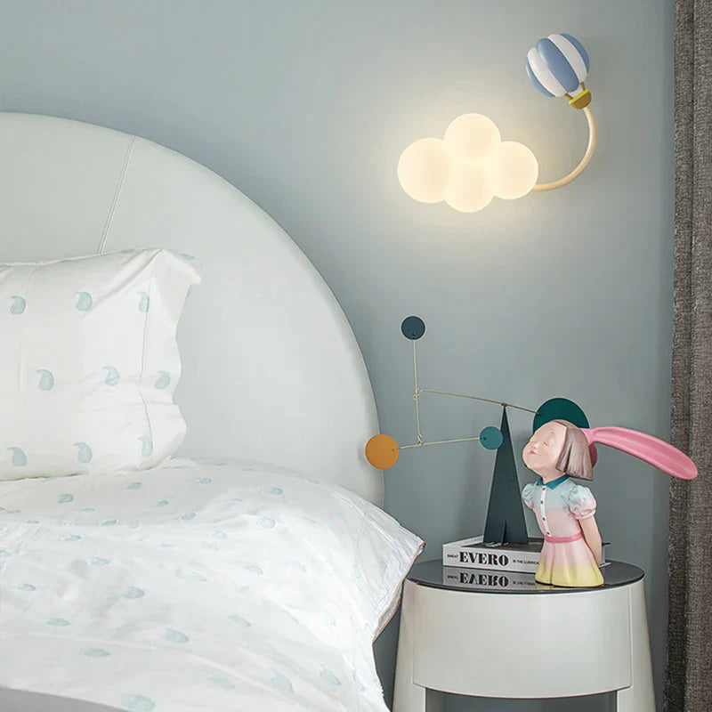 Rainbow Airplane Wall Light