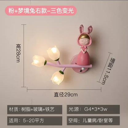 DecorBites™ Kids' Room LED Wall Lamp - Cartoon Nursery Lighting Fixtures