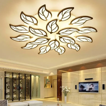 DecorBites™ Leaf LED Ceiling Lamp for Study Bedroom Living Room Hotel Lighting