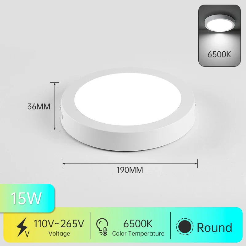 Decorbites™ LED-Deckenleuchter-Paneelleuchte für Heimdekoration und Beleuchtung