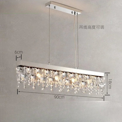 DecorBites™ Crystal Kitchen Ceiling Lights: Luxury Diamond Ceiling Lamp for Home Decor
