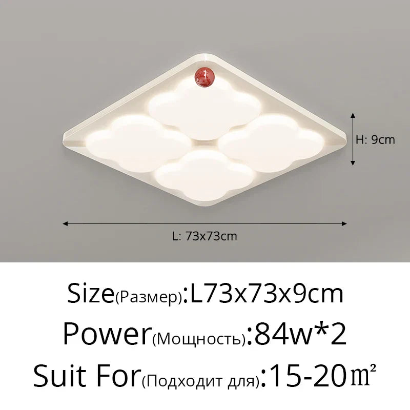 DecorBites™ LED Chandelier Ceiling Light for Bedroom Hallway Dining Room