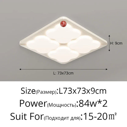 DecorBites™ LED Chandelier Ceiling Light for Bedroom Hallway Dining Room