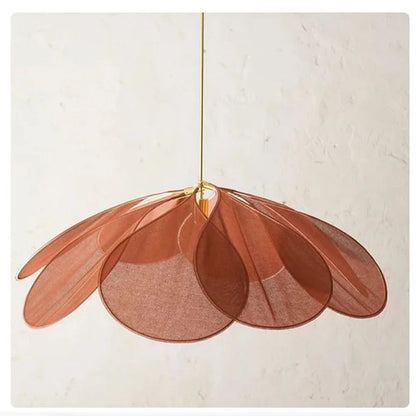 DecorBites™ Colorful Petal Fabric Art Chandelier Pendant Lights