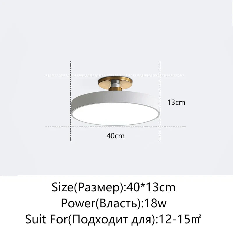 Lámpara de techo LED DecorBites™ para sala de estar, estudio, dormitorio infantil, iluminación interior