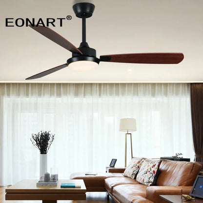DecorBites™ 52" LED Ceiling Fan with Modern Design & Remote Control
