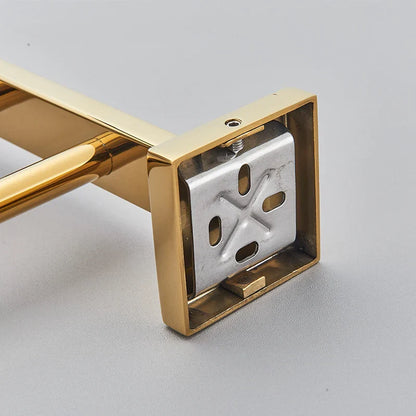 Toallero de pared DecorBites™ de acero inoxidable 304, accesorios de baño