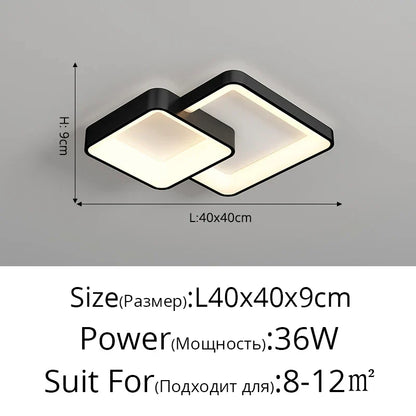 DecorBites™ LED Chandelier: Modern Indoor Lighting for Bedroom, Kitchen, Living Room, Dining Room