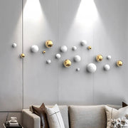 Gold Geometric Wall Art