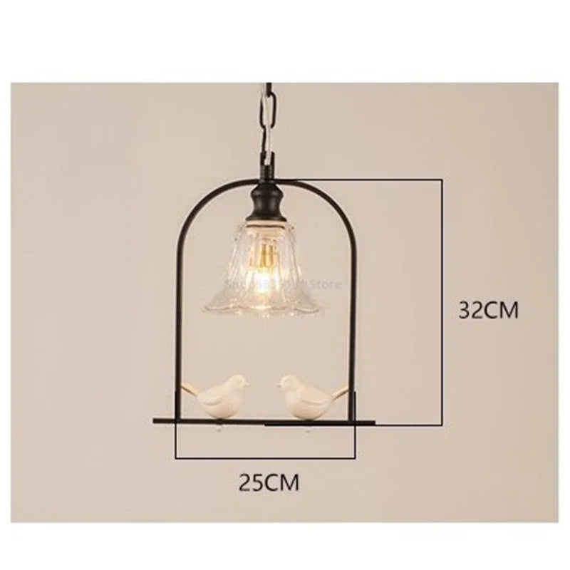 DecorBites™ Bird LED Pendant Light: Nordic Minimalist Modern Style for Restaurant, Dining & Bedroom