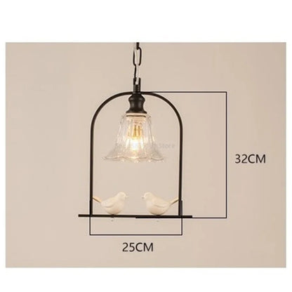 DecorBites™ Bird LED Pendant Light: Nordic Minimalist Modern Style for Restaurant, Dining & Bedroom