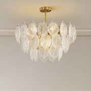 Decorbites™ Blatt-Glas-Hängelampe Luxus-Esszimmer-Deckenleuchte