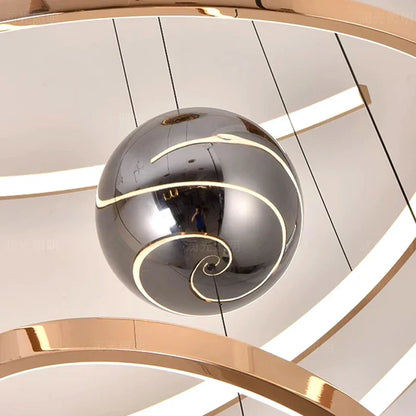 DecorBites™ LED Staircase Chandelier Pendant Light Indoor Lighting