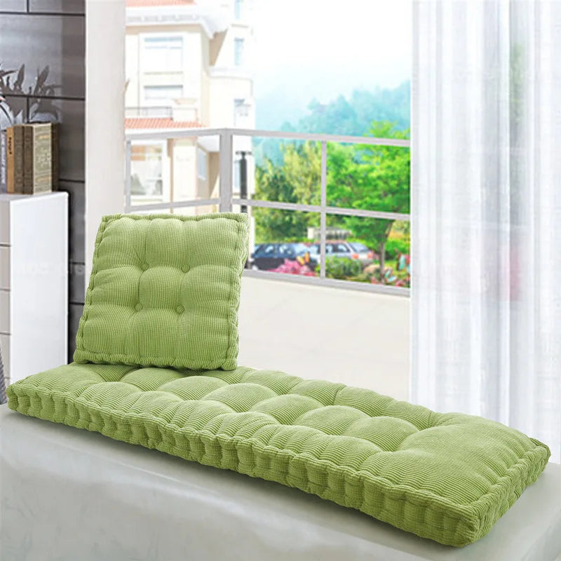 DecorBites™ Indoor Bench Seat Cushion for Backrest Chair Sofa - Thick and Long Pad