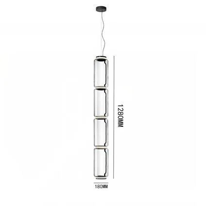 Lámparas de Colgante de Candelabro Moderno de Vidrio Pesado Decorbites™ para Sala de Estar, Comedor y Tienda