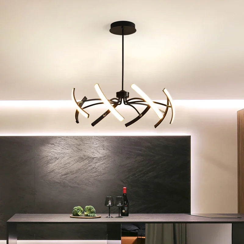 Decorbites™ LED-Kronleuchter für modernes Wohnzimmer, Schlafzimmer, Arbeitszimmer und Küchenbeleuchtung