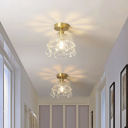DecorBites™ Crystal LED Ceiling Light Luxury Modern Chandelier for Living Room Hallway