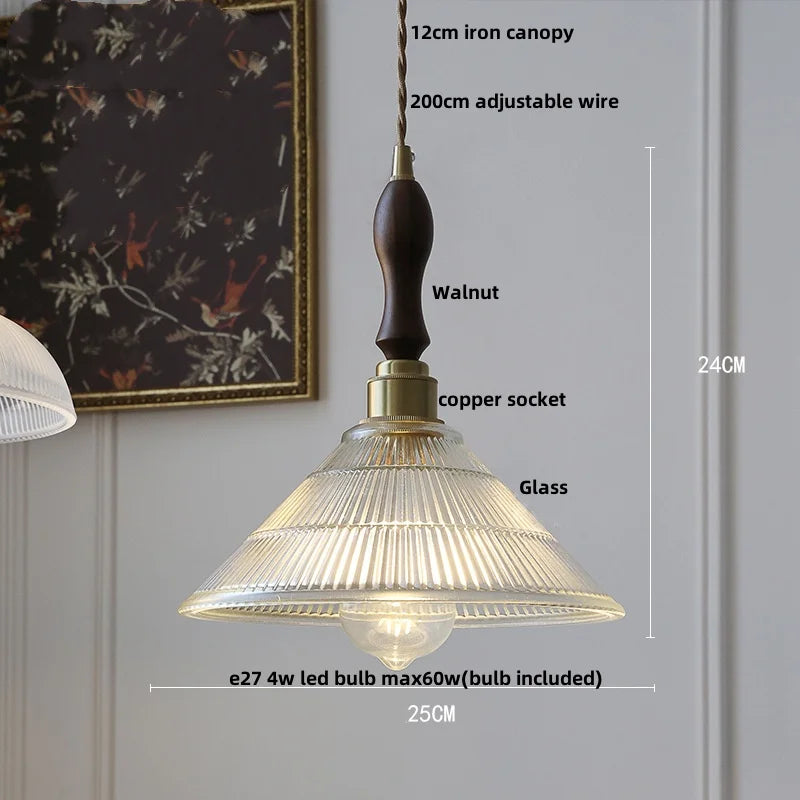 Decorbites™ Grünes Glas Verstellbares LED-Pendantleuchte - Moderne Nordische Hängelampe