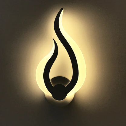 DecorBites™ Acrylic LED Wall Light Modern Creative Background Sconce for Home Living Room Bedroom