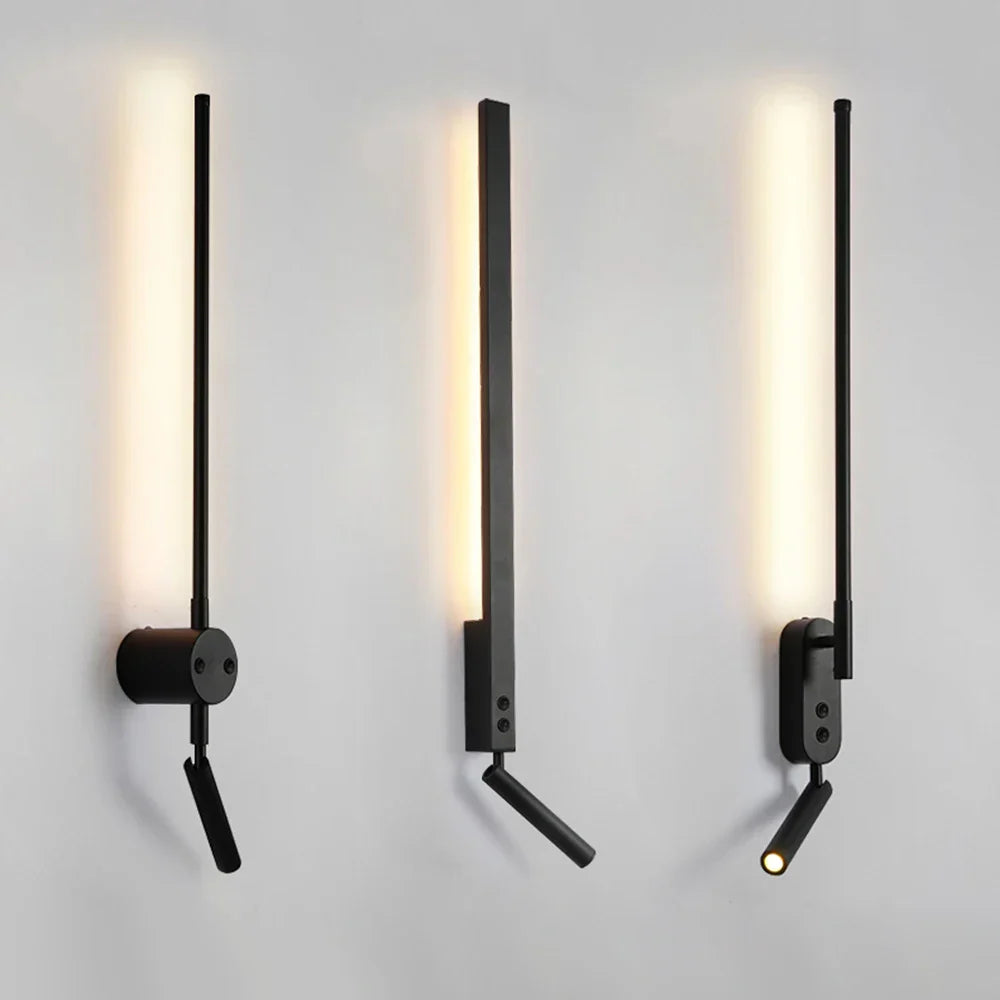 DecorBites™ LED Wall Lamp: Modern Bedside Reading Light for Bedroom, Bathroom & Indoor Décor