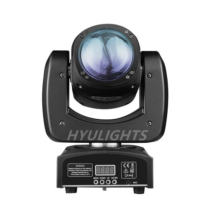 DecorBites™ 90W Mini RGBW Moving Head Light: Super Bright DJ Spot With DMX Control