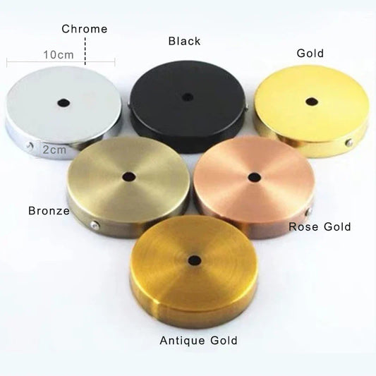 DecorBites™ 10cm Ceiling Base for Pendant Light Chandelier Table Lamp