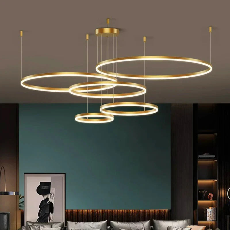 Decorbites™ Lámparas de Araña LED Colgantes para Iluminación de Escaleras y Sala de Estar