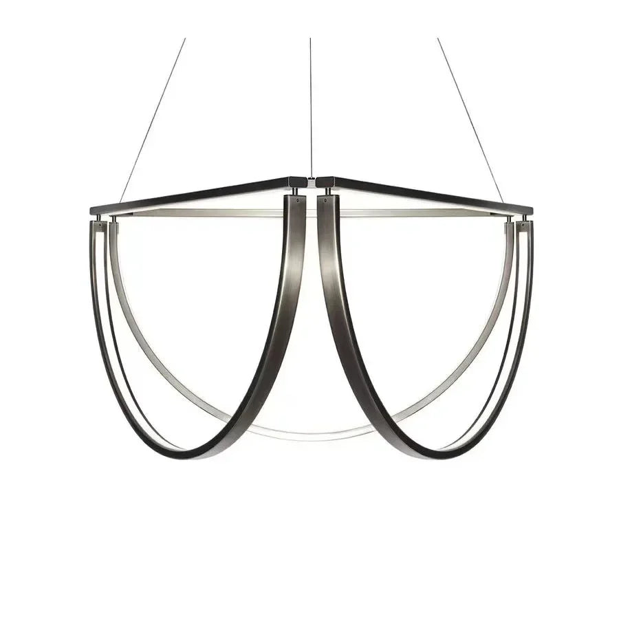Gold LED Indoor Chandelier