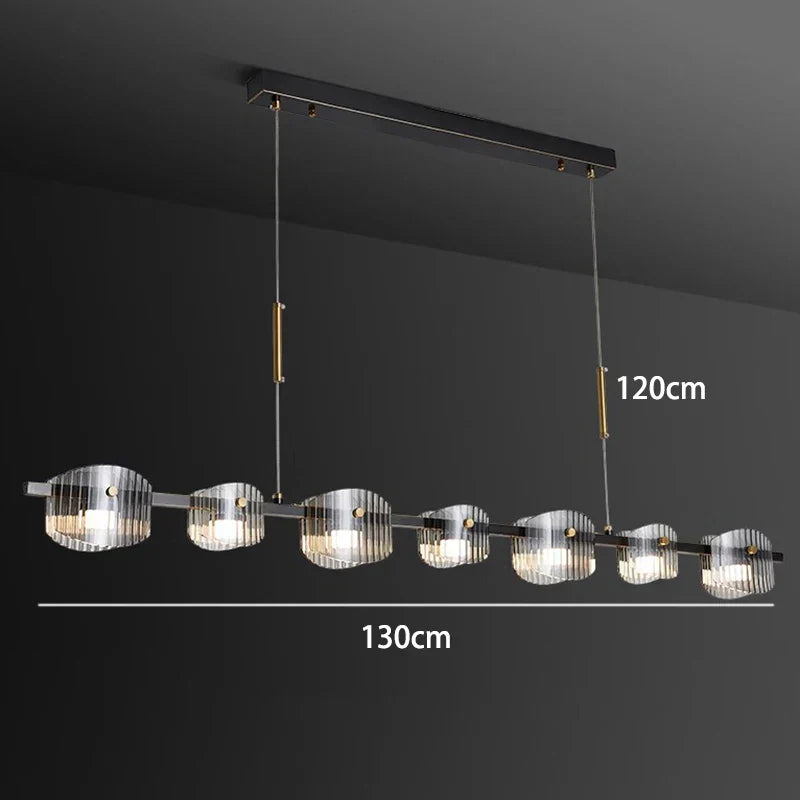 Black Industrial LED Pendant