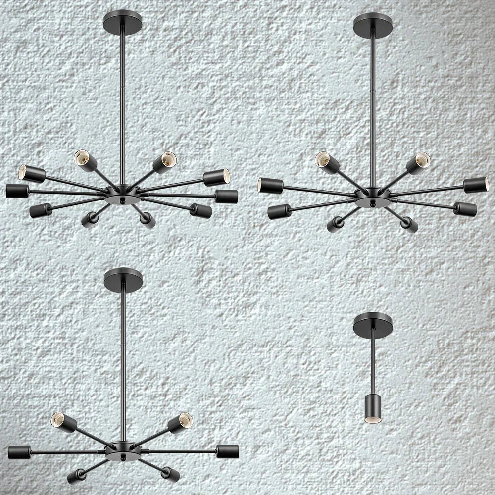 DecorBites™ LED Ceiling Light: Modern Chandelier for Bedroom, Hall, Kitchen - Creative Home Decor Lighting