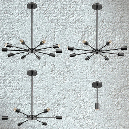DecorBites™ LED Ceiling Light: Modern Chandelier for Bedroom, Hall, Kitchen - Creative Home Decor Lighting